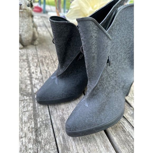 high heel galoshes